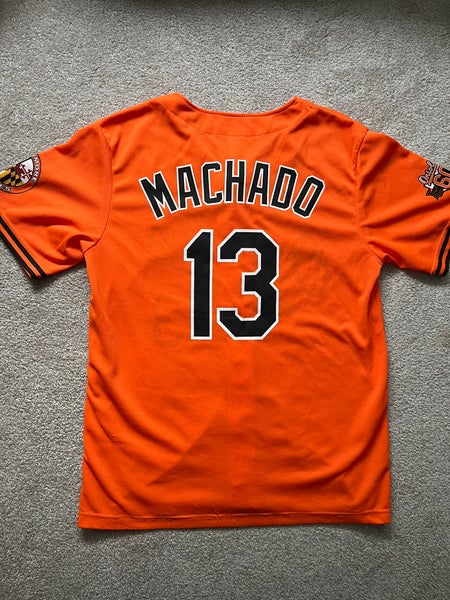 Manny Machado Baltimore Orioles button down jersey…YXL