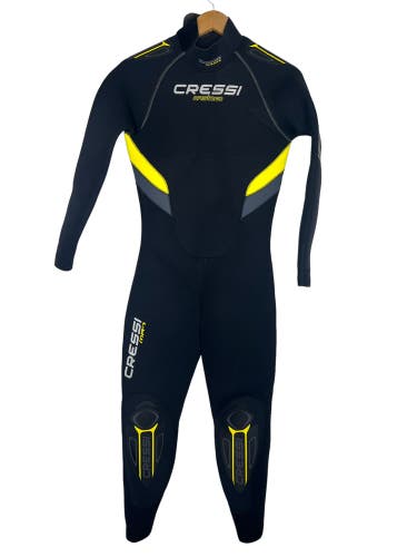 NEW Cressi Mens Full Wetsuit Size Small S/2 5mm Dive Suit