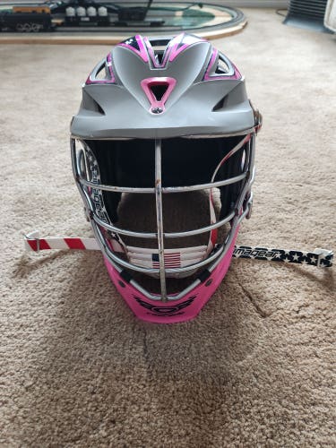 Pink Whales Foundation Cascade R Lacrosse Helmet