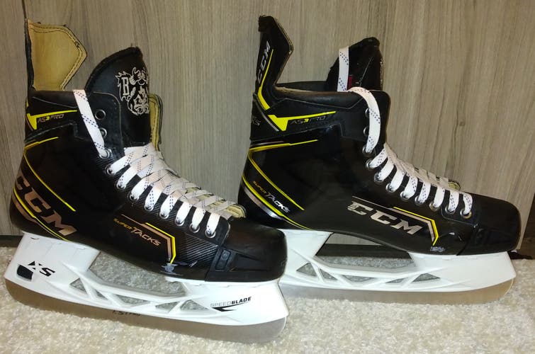 Pro Stock Brent Burns CCM Tacks AS3Pro Skates Size 10.25