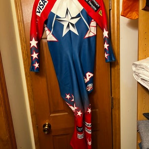 Men's Used Large Spyder US Ski Team Race Suit FIS Legal