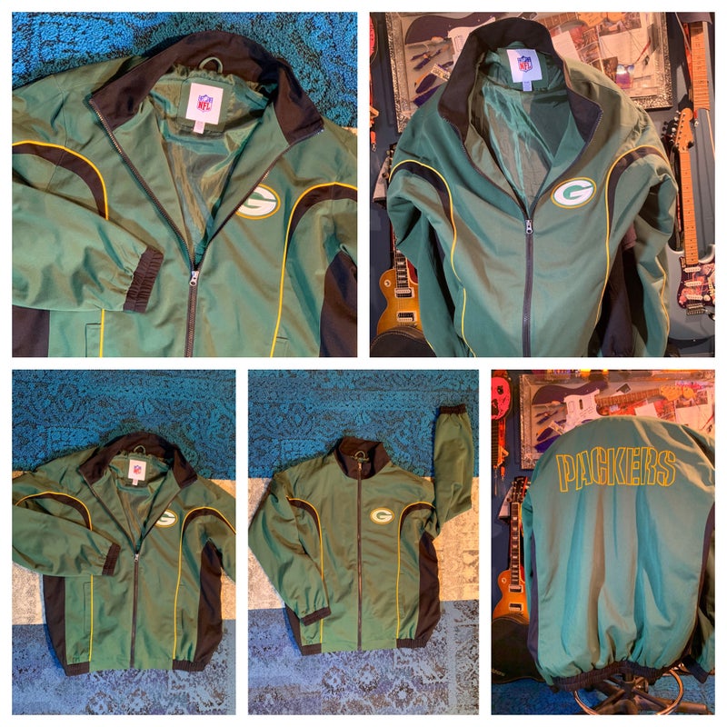 1990's NFL Pro Line Green Bay Packers Leather Jacket - GLJ