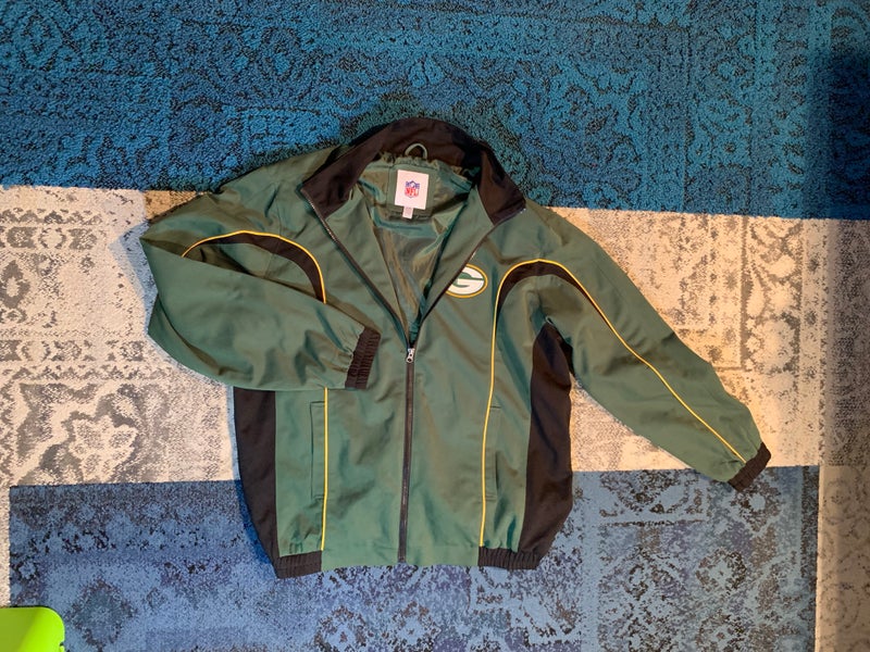 Vintage Green Bay Packers winter jacket! Quarter zip