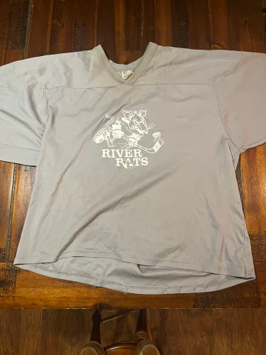 Gray Practice Hockey Jersey