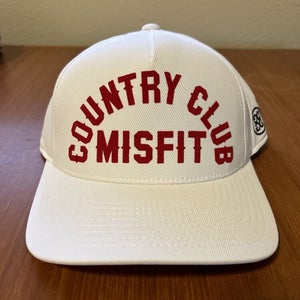 BRAND NEW G/Fore GFore G4 SnapBack Golf Hat COUNTRY CLUB MISFIT 110 SNAPBACK
