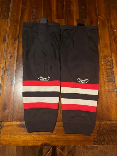 Black Hockey Socks