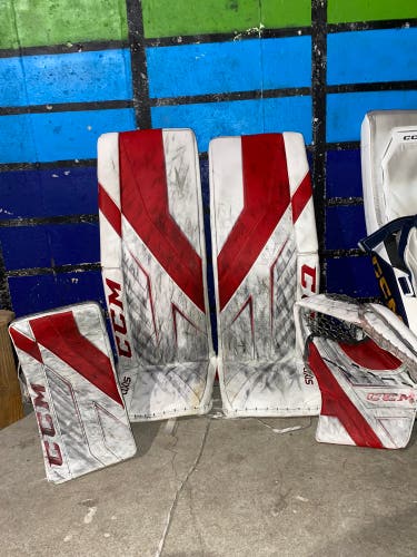 Used 35" AXIS PRO Goalie Full Set