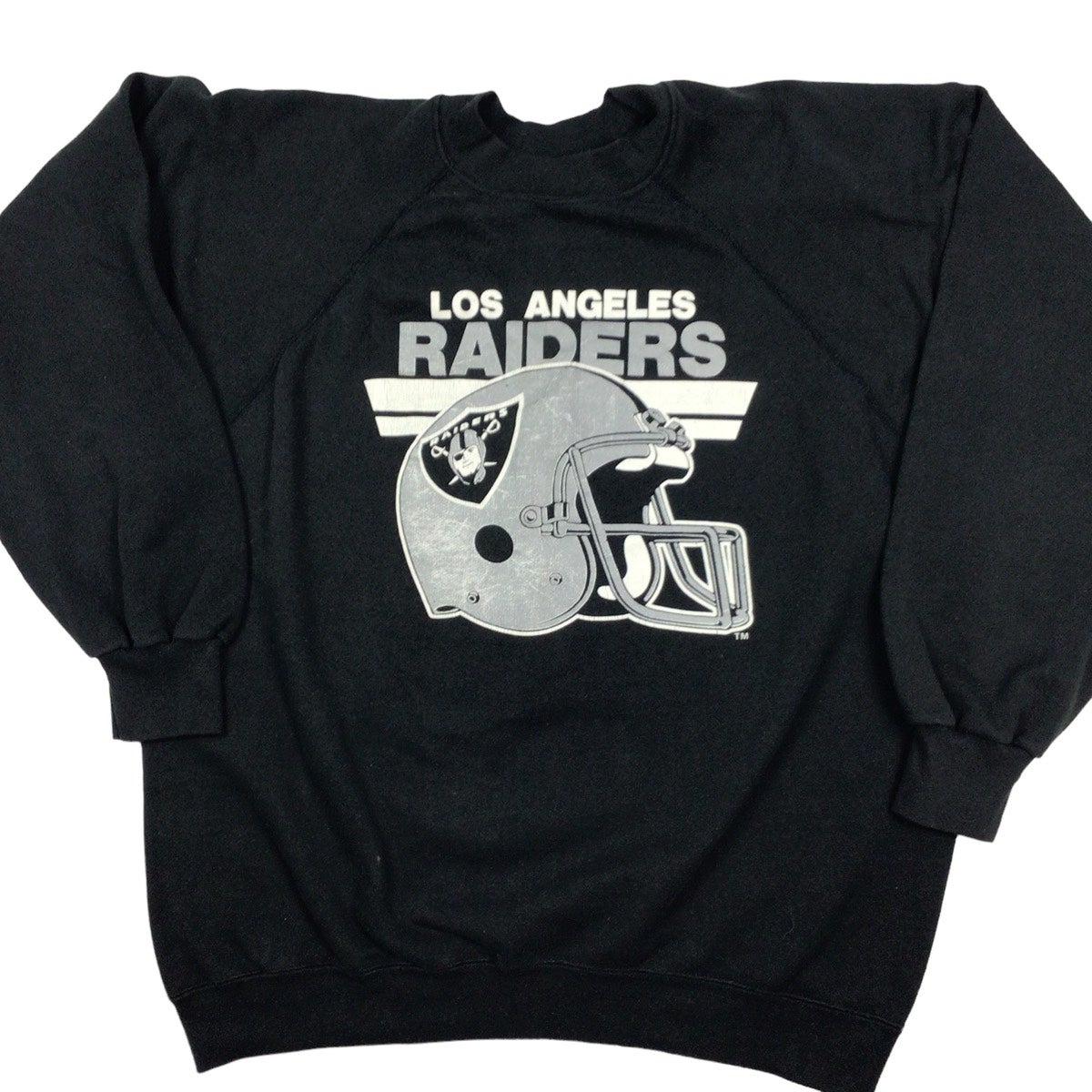 VINTAGE NFL LOS ANGELES RAIDERS SWEATSHIRT 1990S LARGE MADE