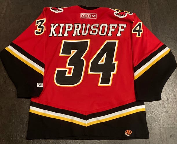 CCM 550 Calgary Flames KIPRUSOFF Home 2004 Jersey LARGE