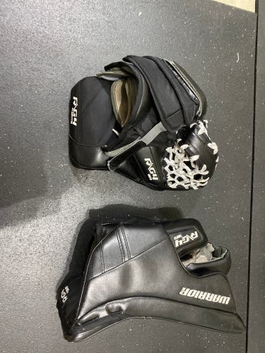 Used Regular Warrior Ritual G4 Senior Glove & Blocker