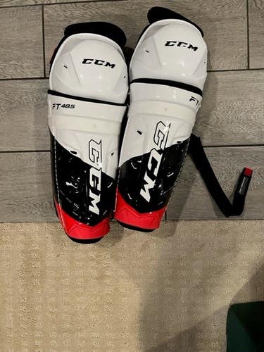 Used CCM Jetspeed FT485 Shin Pads