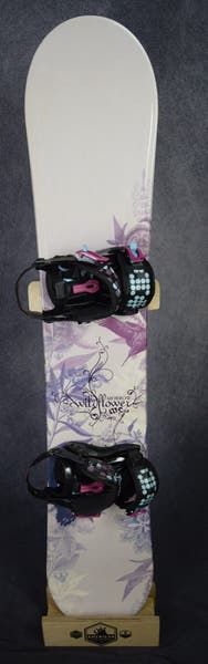 MORROW WILDFLOWER SNOWBOARD SIZE 144 CM WITH SIMS MEDIUM