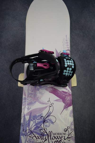 く*ま様 Morrow スノーボード144 Used Morrow WILDFLOWER Womens Snowboard Only Almond 144 cm