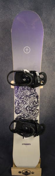 BURTON TROOP SNOWBOARD SIZE 151 CM WITH BURTON LARGE BINDINGS