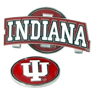 LinksWalker Slider Hat Clip w/ Ball Marker (NCAA, Indiana Hoosiers) NEW