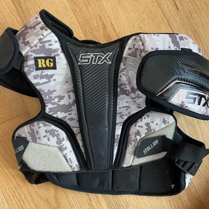 Used Large STX Stallion Limited edition Camo Shoulder Pads