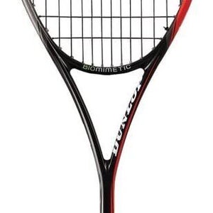 Dunlop Biomimetic Pro GTS 140 HL Squash Racquet - Black/Red/Silver