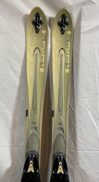 K2 T:Nine Skye 153cm Women's All-Mountain Skis Tyrolia SP100