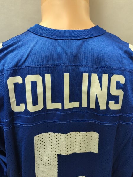 NEW YORK GIANTS KERRY COLLINS LOGO ATHLETIC VINTAGE FOOTBALL