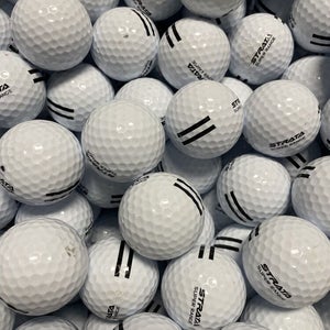 225 Dozen A/B Grade Striped Driving Range Golf Balls