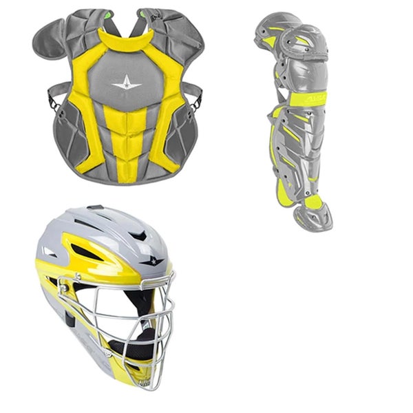 All-Star System 7 Axis Intermediate Two-Tone Catchers Gear Set