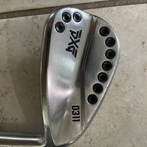 pxg irons 0311 / 5 Pc Set in right handed , graphite shafts Acrotec In regular flex
