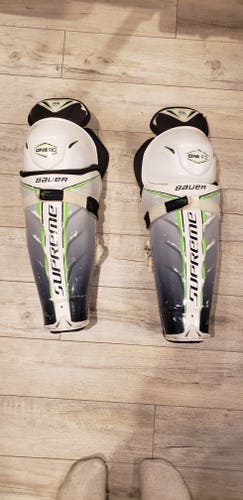 Used Bauer Supreme One80 Shin Pads