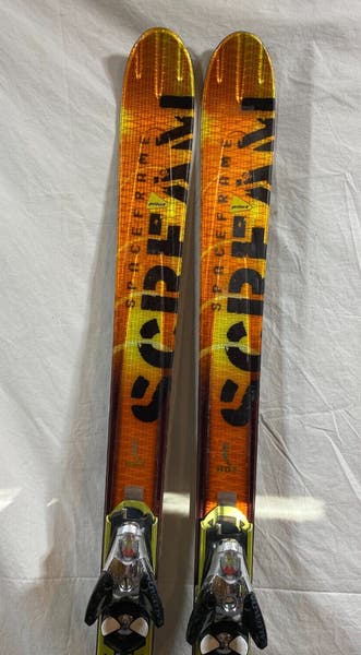 Salomon Scream Hot 165cm 110-75-100 r=17m Skis Salomon S912Ti