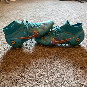 Blue Men's Size Men's 10.5 (W 11.5) Nike Mercurial Superfly 7 Pro Cleats