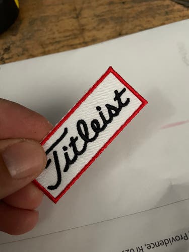 Golf patch Iron In Titleist