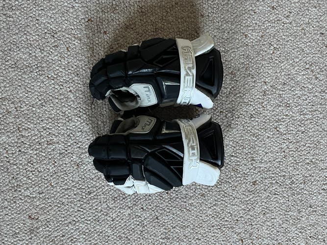 Used Player's Maverik 13" Max Lacrosse Gloves
