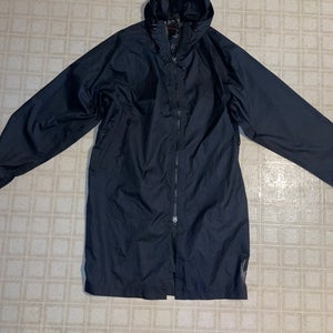Black Unisex Small / Medium Spyder Rain Poncho Jacket