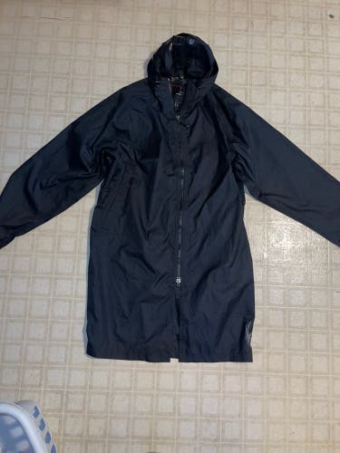 Black Unisex Small / Medium Spyder Rain Poncho Jacket