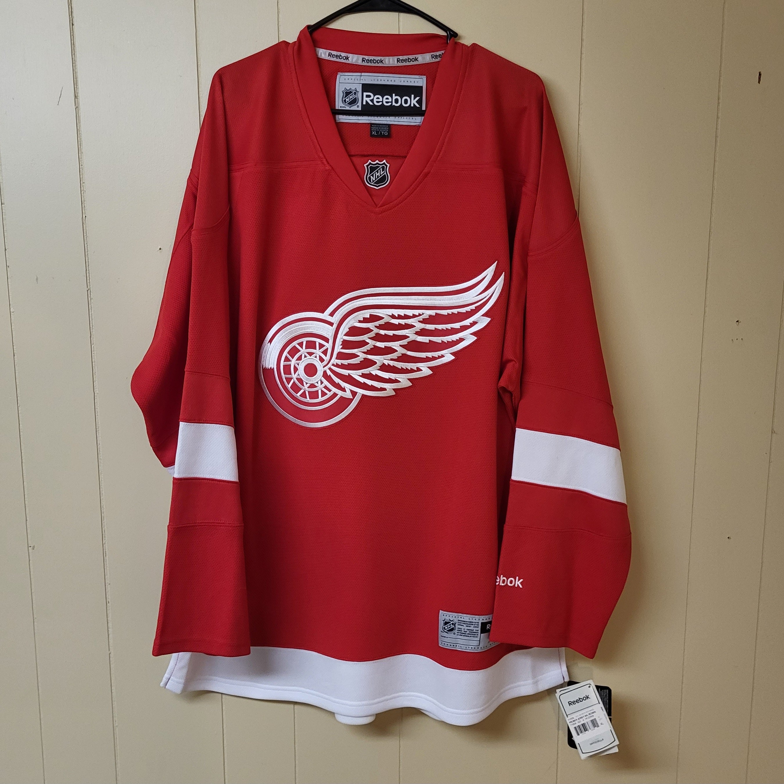 Reebok Women’s Jersey - Detroit Red Wings XL - blank No Name