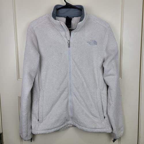 The North Face Osito Women's White Thick Fleece Coat Top Jacket Size: L