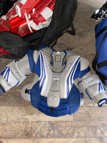 Used Medium Vaughn Goalie Chest Protector