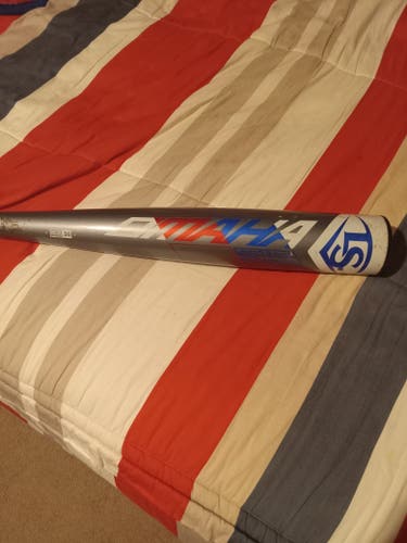 Used BBCOR Certified 2018 Louisville Slugger Alloy Omaha Bat (-3) 30 oz 33"