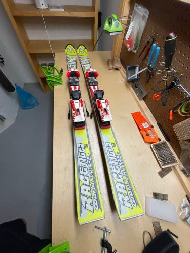 Used Racing With Bindings Racetiger SL Skis