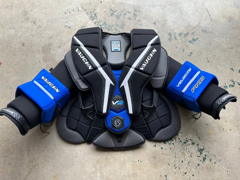 New Large Vaughn Velocity V9 Goalie Chest Protector