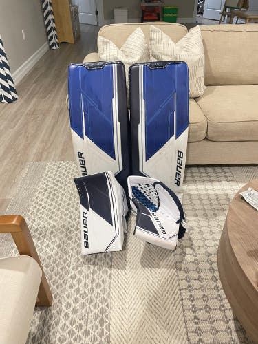 New Bauer Supreme Mach Goalie Leg Pads