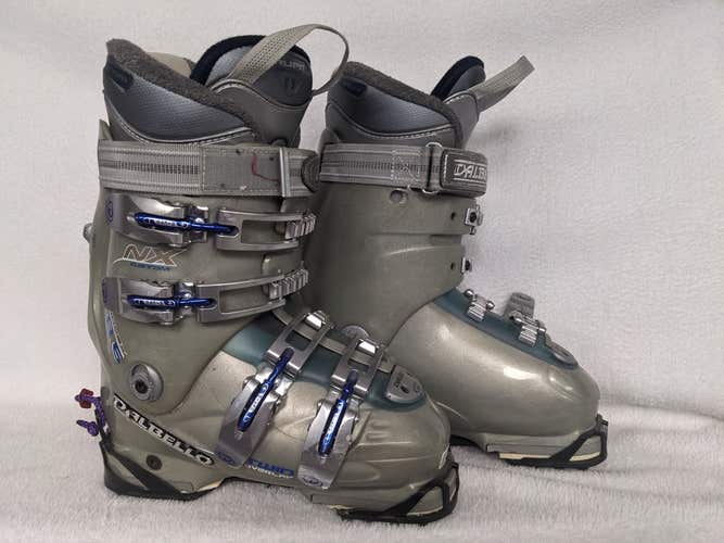 Dalbello Innovex 8.6 Women's Ski Boots Size 23.5 Color Green Condition Used
