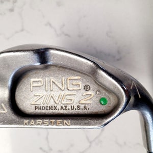 Right Handed Ping 7 Iron Zing 2 Green dot