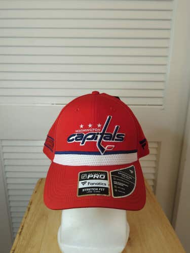 NWT Washington Capitals Fanatics Flex Fit Hat L/XL NHL