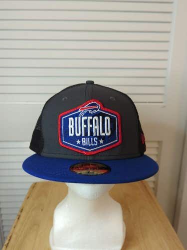 NWS Buffalo Bills 2021 NFL Draft New Era 59fifty 7 3/8