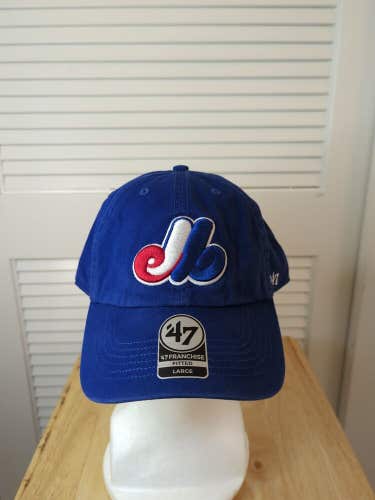 NWS Montreal Expos '47 Fitted Hat L MLB