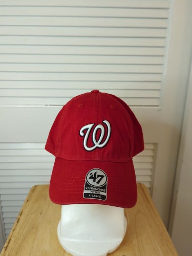 NWS Washington Nationals '47  Fitted Hat XL MLB