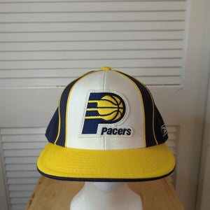 Vintage Indiana Pacers Reebok Fitted Hat 7 5/8 NBA