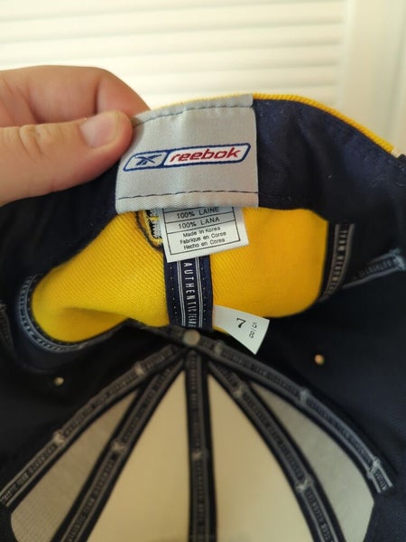 Vintage Indiana Pacers Reebok Fitted Hat 7 5/8 NBA