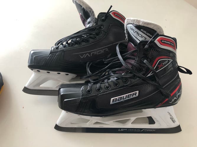 Bauer x700 goalie skates size 9