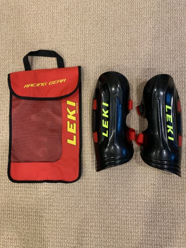 Shin Guards Used Leki Shin Guard